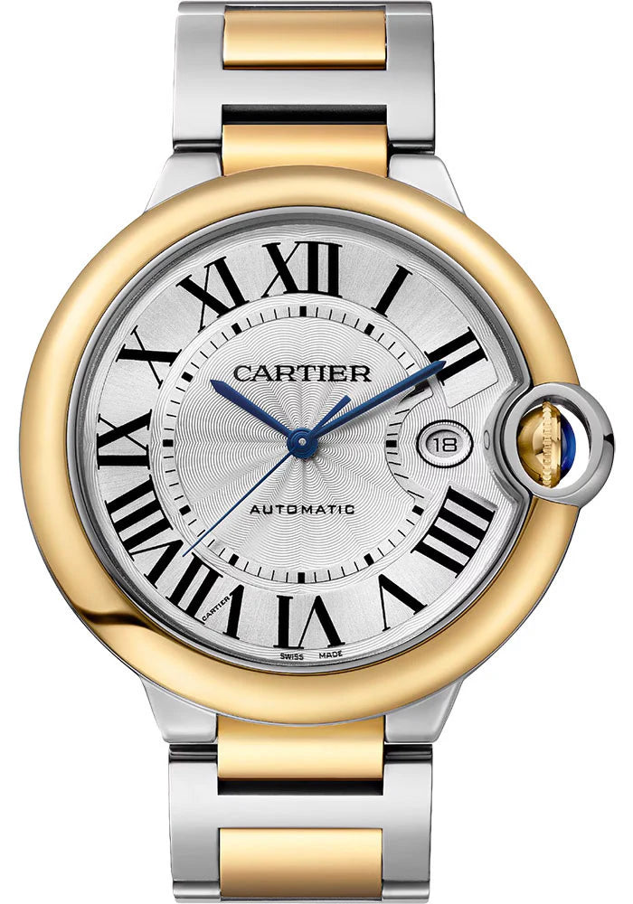 Cartier Ballon Bleu de Cartier Stainless steel & 18K Yellow Gold Men's Watch, W2BB0039