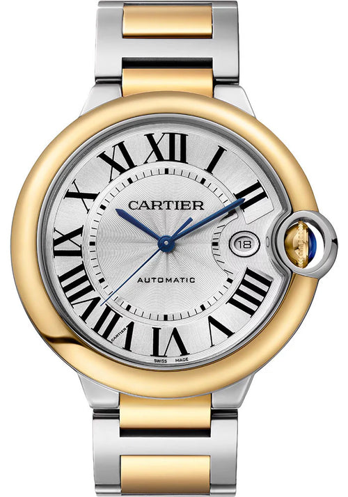 Cartier Ballon Bleu de Cartier Stainless steel & 18K Yellow Gold Men's Watch, W2BB0039