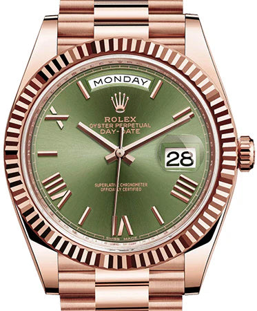 Rolex Day-Date 40 Rose Gold Men's Watch, 228235