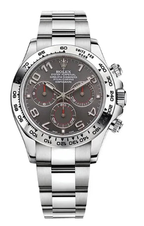 Rolex Cosmograph Daytona 18K White Gold Men's Watch, Preowned-116509