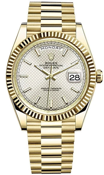 Rolex Day-Date 18K Yellow Gold Men's Watch, Preowned-228238-0008