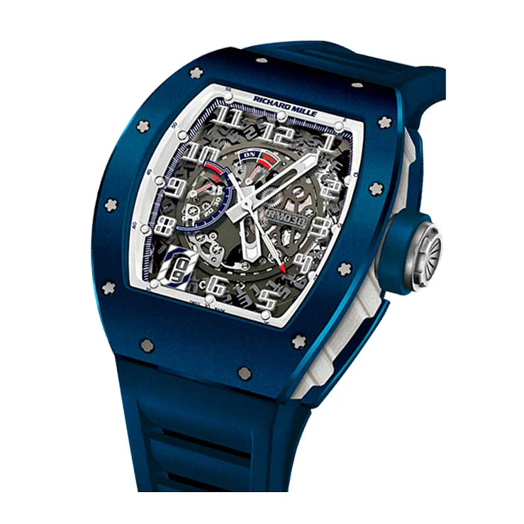 Richard Mille EMEA Blue Ceramic Limited Edition Men's Watch, Preowned-RM030