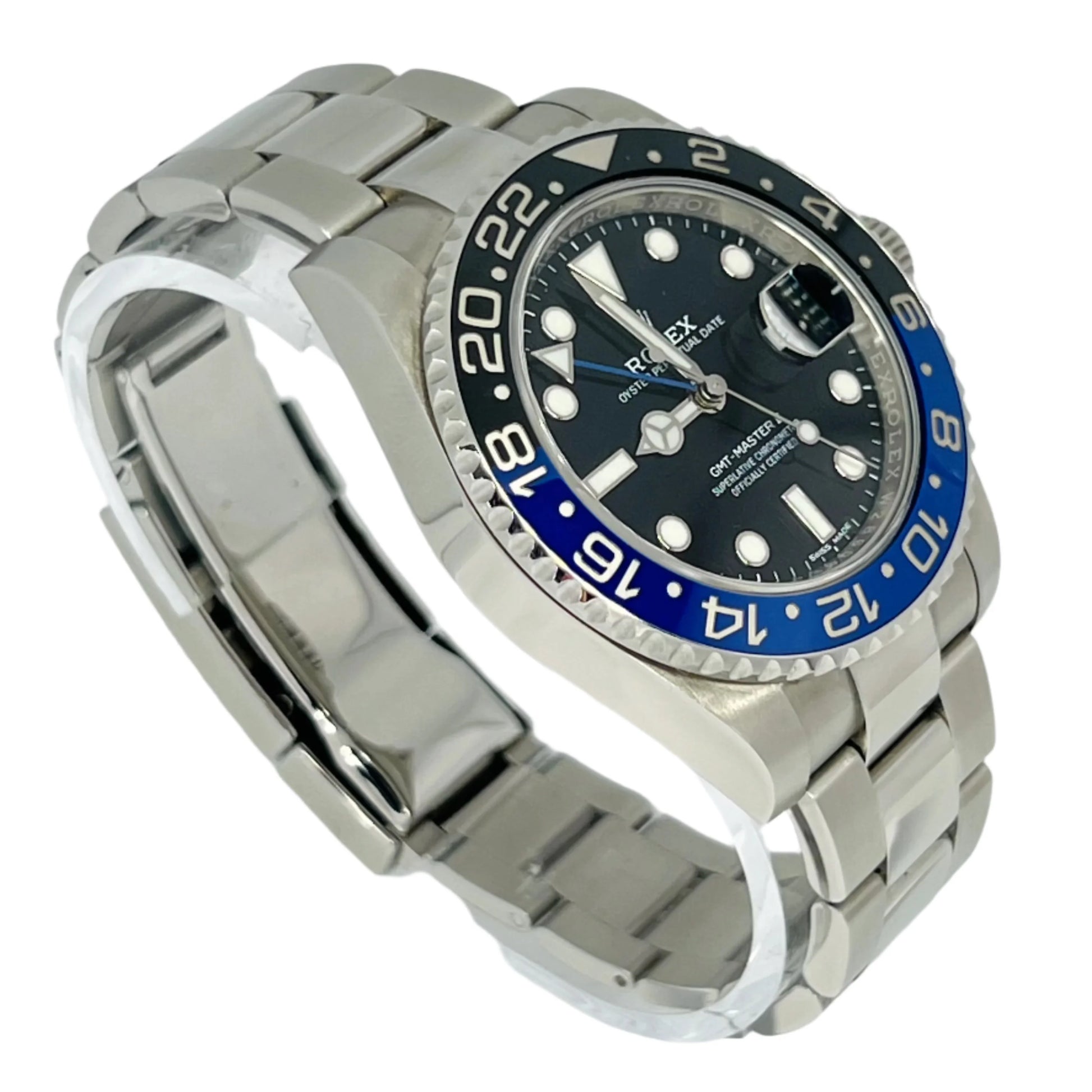 Rolex GMT Master II Stainless Steel & Ceramic Men's Watch, Preowned-116710