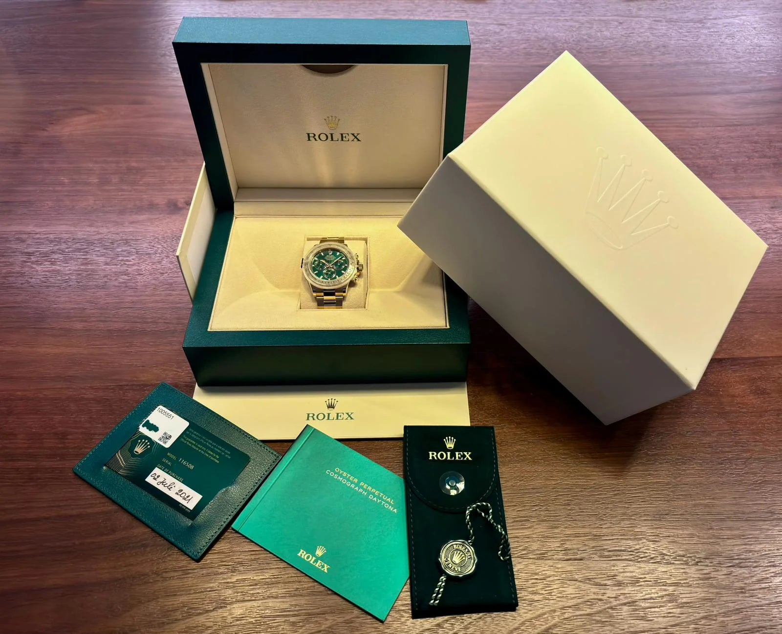 Rolex Cosmograph Daytona 18K Yellow Gold Men's Watch, 116508